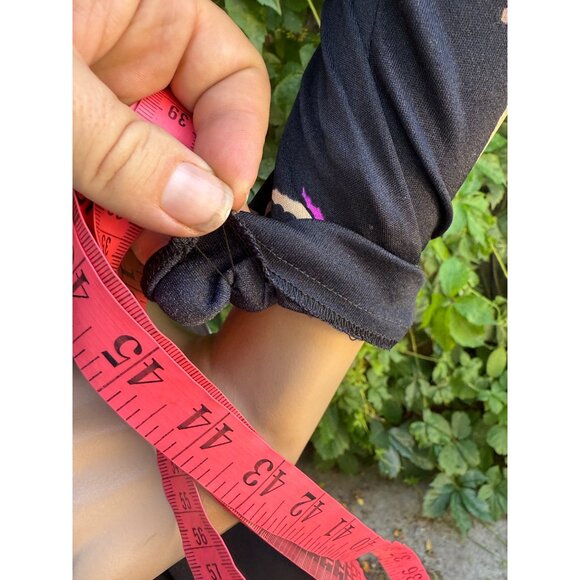 70s Psychedelic Phoenix Novelty Print Dress Long Sleeve Mock Neck Spaghetti Wais - Picture 8 of 10